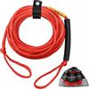 Zxpjkyu Corda Traino Galleggiante da Nautico per Tubo Wakeboard Divano E Gonfiabili Connessione Rapida E Resistenza Alla Corrosione Adatta per Sport Acquatici Ricreazione Estiva, Rosso, 18M 2K