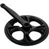 CHILDWEET Guarnitura Singola 42 Denti in Acciaio al Carbonio per Mountain Bike e Bicicletta, Copertura Doppia Catena, Alta Efficienza e Guida Scorrevole per Ciclismo