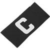 GALPADA Fascia da Capitano Calcio Nera in Nailon Regolabile, Comoda da Indossare per Festa Calcio Decor e Sport di Squadra Colore Casuale