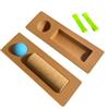 QSTDGVPW Balance Board Pedana Equilibrio Rullo Allenamento Massaggio Mobilità Silicone Funzione Rinforzo Caviglie Adatto Ad Adulti, Palla in Silicone