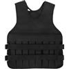NAMOARLY Gilet Zavorrato da Fitness per Uomo Oxford Nero, Resistente e Traspirante, per Corsa e Allenamento Pesi per Migliorare la Forza