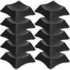 HEANUJJ Supporto Nero 10 Pezzi Multifunzionale Abs per e Palloni o Elegante Salvaspazio, Adatto per Football e Softballs in Ufficio Studio