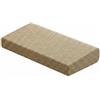 FytStycale Cuscino Meditazione Profilo Inclinato Cuscino a Cuneo Superficie Testurizzata Supporto Imbottito per Preghiera, Bianco Sporco, 45X23X 4-6 CM