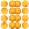 CIYODO Palline Ping Pong per Macchina di Esercizio 60 Pezzi in Plastica Gialle Elastiche Ideali per Allenamento Giocatori
