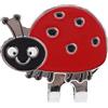 XUXHOU Clip per Cappello da Indicatore per Pallina da in Acciaio Inossidabile Indicatore Magnetico Staccabile da 30 a 35 Mm Accessorio per Cappuccio Leggero per Golfisti Campo di Pratica Gioco