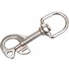 KQFCAZRE Gancio a Molla Finitura Lucente Gancio in Acciaio Inox Uso Facile Attrezzatura Subacquea, 96mm