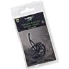 Carp On - Confezione da 10 ami da pesca con occhielli in acciaio al carbonio rivestito in teflon - Gambo curvo Micro Barbed Design classico - Disponibile in taglia unica 4 6 8 10