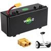 WILLQ Batteria al Litio Sostitutiva (36V 2,5Ah/3Ah/4Ah o 54V) per Scooter autobilanciante/Hoverboard/Kit Motore,36v3ah