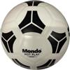 Generico Mondo Hot Play, Pallone da Calcio Bianco e Nero, Design Classico