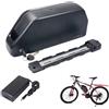 JHKJ Pacco batterie al Litio da 36 V 30 Ah 35 Ah, Batteria da 48 V 18 Ah 20 Ah per Tubo Obliquo, batterie di Ricambio da 52 V 22,5 Ah 25 Ah con Caricabatterie per Bici elettrica,36v25ah