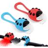 vsshe Luce per Scooter per Bambini, 2 PCS Luce LED per Scooter per Bambini, 3 modalità di Illuminazione, Carino Luce LED per Zaini, Impermeabile, Sicuro e Durevole, per Bambini, bastoni da Trekking