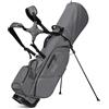CVHfhjTG sacca da golf, Sacca da golf con divisori superiori a 14 vie, sacche for uomo e donna, cappuccio antipioggia, borse ergonomiche for mazze(Grey)