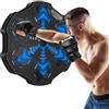 Madamera Macchina da Boxe Musicale Led, Attrezzatura da Boxe Bluetooth Montata a Parete Per L'allenamento Di Boxe, Utilizzata per Migliorare la Coordinazione Degli Occhi Della Mano e la Velocità di Reazione, A