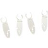 Oxxggkao 4 lotti resistenti al sole paddle board fissaggio clip espandibili paddle board morsetti facili da configurare per sport acquatici surf guinzagli di fissaggio