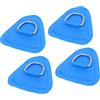 A ABSOPRO Kayak D anellos Toppa PVC Acciaio Inox Triangolo Forma (4Set)