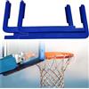 LSMDPT Copertura per Il palo da Basket Tappetino per Tabellone da Basket Resistente alle Intemperie Imbullonato, Striscia Protezione dagli Urti del Tabellone per Parco Giochi(Pack of 2)