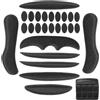 CHICAMPERA Set di Imbottiture Interne in Spugna Assorbente e Antishock, Leggero e Facile da Usare per Casco da Bicicletta per'atmosfera Estiva Confortevole