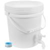 SILENRADAWN Bidoncino Contenitore da Campeggio con Rubinetto da 10l Acqua in Plastica Serbatoio Acqua Facile da Usare Semplice e Minimalista per Campeggio Camper