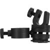 BESTonZON Clip per Lampada Frontale del Casco di Sicurezza in Plastica Nera, Supporto Portatile per Headlamp, Fissaggio Sicuro per Lavoro All'aperto e Cantieri