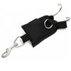 Hellery Cinghia con Gancio Rapido Cinghie di Fissaggio Compatto Accessorio per Subacquei, Immersioni, Nero