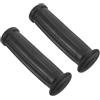 JOYOFREELY Coperture per Manopole in Gomma Nera Antiscivolo per Attrezzature Sportive, Design Moderno e Sostituzione per Manubri Fitness