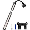 WEOKDFHA Pompa a mano portatile for bicicletta 120PSI Valvola Schrader/Presta Gonfiatore for pneumatici for accessori bici da strada MTB