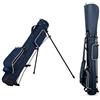 CVHfhjTG sacca da golf, Borse da golf for uomo, borsa leggera e portatile in nylon di grande capacità con borse for porta armi staffa(Black)