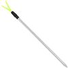 Phefop Portacanna da Pesca in Alluminio Portacanna da Pesca Portatile Estensibile con Picchetto da Terra con Lunghezza Regolabile per la in Riva (50 cm)