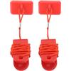 Generic Chiave di sicurezza per tapis roulant, interruttore di arresto di emergenza, universale, 2,4 cm, rotondo, chiave di blocco di sicurezza per tapis roulant ICON JOHNSON Yijian JUNXIA Decathlon AD con