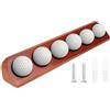 Générique di visualizzazione della palla da golf, supporto per visualizzazione della palla da golf in legno - supporto per collezione di soggiorno da parete club per ufficio decorazione