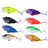 Generic Lures di cicala per pesca, esche da pesca Cicada - 8 pezzi Simulazione di bassi BASI BAITS - Credata d'acqua dolce, false essiccazioni realistiche per famiglie, pescatori entusiasti