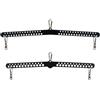 GSXLZ Sbarra Trazioni LAT Pull Down T Bar Heavy Duty Multi Grip Accessori for Macchine for Cavi for Esercizi Sportivi Home Gym Puleggia for Cavi(98cm)