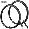Generic Camera D'aria per Bicicletta 26 Pollici 1.75/2.125 in Gomma Butilica 2 Pezzi Prestazioni Antigoccia e Salvaspazio per Mountain Bike