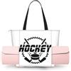 ZYJHYY Borse da yoga a spalla con stampa hockey per donne con tappetini da yoga borse trasportatore borsa tote per allenamento pilates