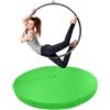 Generic Cuscinetto di sicurezza spesso pieghevole per paletti da ginnastica e danza, cuscino circolare da 1,2 - 2 m per anello e asta spogliarellista
