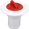 Rjrjc Tappi riempitivi marini da 38 mm, in nylon, con guarnizione ad anello per barche, yacht e camion, bianco e rosso