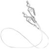 HEANUJJ Clip per Corda da Scherma in Acciaio Inossidabile Tenuta Stabile e Comfort per Allenamento e Competizioni di Scherma