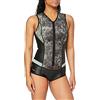 Cressi Diva Neoprene Swimsuit 2 mm, Costume Monopezzo in Neoprene 2 mm High Stretch Foderato Mimetico/Liscio Donna