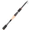 LOVSSU Canna da pesca telescopica con esca 1.6M .8M 2.1M .4M Manico in fibra di carbonio Spinning Carp Travel Attrezzatura portatile (1.8M)