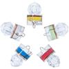 VILLCASE Lampada da Pesca Notturna LED Subacquea 5 Pezzi in Plastico Anti-Pressione per Attrarre Esche e Pesci Durante la Pesca in Fiume