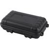 Gucagle Custodia di Sopravvivenza ermetica per Esterni Contenitore sigillato Impermeabile Antiurto per Campeggio Pesca in Barca Plastica Nero 13,5 cm x 8 cm x 3,8 cm