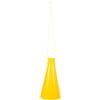 INOOMP Megafono Professionale in Plastico Giallo per Tifoseria Oggetti, Portatile e Vivace, per Party e Attrezzatura Sport