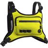 Generic Borsa da petto armata, regolabile S-XL, gilet da corsa ad alta visibilità, 26,2 x 24,1 cm, custodia in tessuto Oxford EDC, supporto per telefono da corsa
