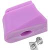 ULTECHNOVO Blocco Freno per Pattini Rotelle, Resistente all'Usura in Gomma e Acciaio Inox con Design per Frenata Rapida, per attività di Pattinaggio All'aperto