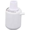 HUSHUI Pompa D'aria Elettrica Mini Portatile Ricaricabile 2000mAh per Gonfiare i Galleggianti della Piscina da Campeggio 4 Ugelli