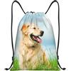 BYwenhopnbs Borsa a tracolla leggera con stampa di un simpatico cane Labrador, ideale per la palestra, per uomo e donna.