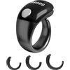Generic Contatore di preghiera digitale OLED, contatore Zikr intelligente con sincronizzazione wireless, 3 misure sostituibili S M L, display OLED, impermeabile, funzionamento facile, design regolabile