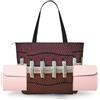 ZYJHYY Borse da yoga da donna con stampa con lacci da football americano, con tappetini da yoga, borsa da trasporto per allenamento pilates