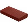 FytStycale Cuscino Meditazione Profilo Inclinato Cuscino a Cuneo Superficie Testurizzata Supporto Imbottito per Preghiera, Bordeaux, 45X23X 4-6 CM