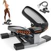 Sportsroyals Stepper per esercizi, passo per scale con fasce di resistenza, mini stepper con capacità di peso di 150 kg